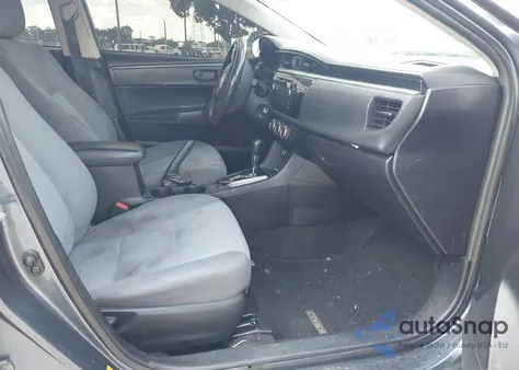 2015 Toyota Corolla L from USA, damaged, VIN 2T1BURHE1FC411889